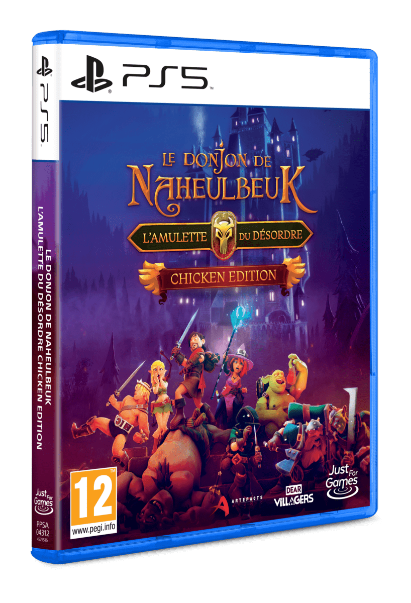 Le Donjon de Naheulbeuk L'Amulette du Désordre Chicken Edition PS5 - Jeux Vidéo Physique - Artefacts Studio - Shop Just for Games
