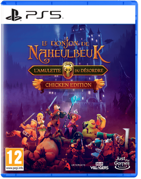 Le Donjon de Naheulbeuk L'Amulette du Désordre Chicken Edition PS5 - Jeux Vidéo Physique - Artefacts Studio - Shop Just for Games