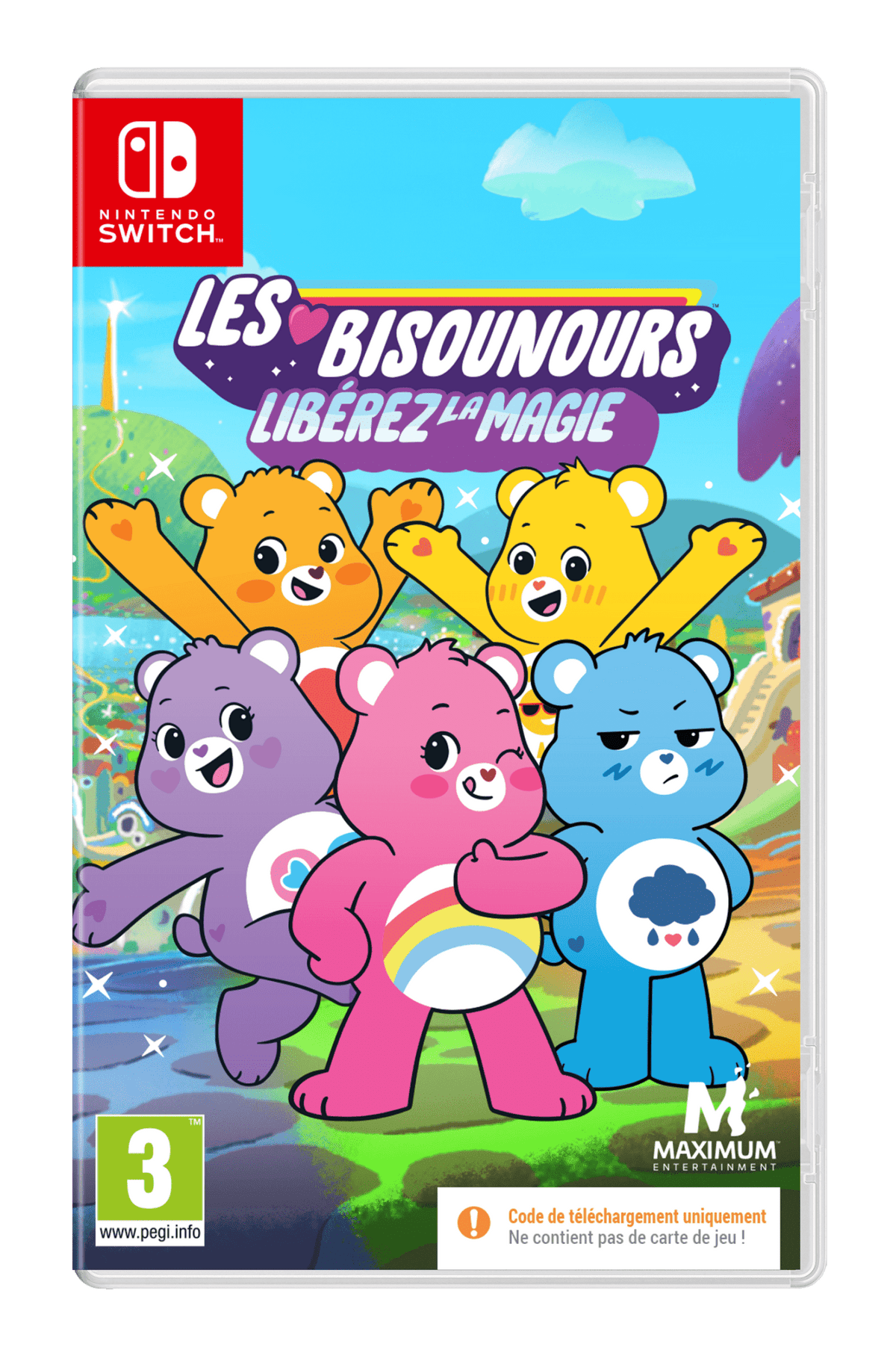 Les Bisounours Libérez la Magie Nintendo Switch (Code de téléchargement) - Jeux Vidéo Code de Téléchargement - Maximum Entertainment - Shop Just for Games