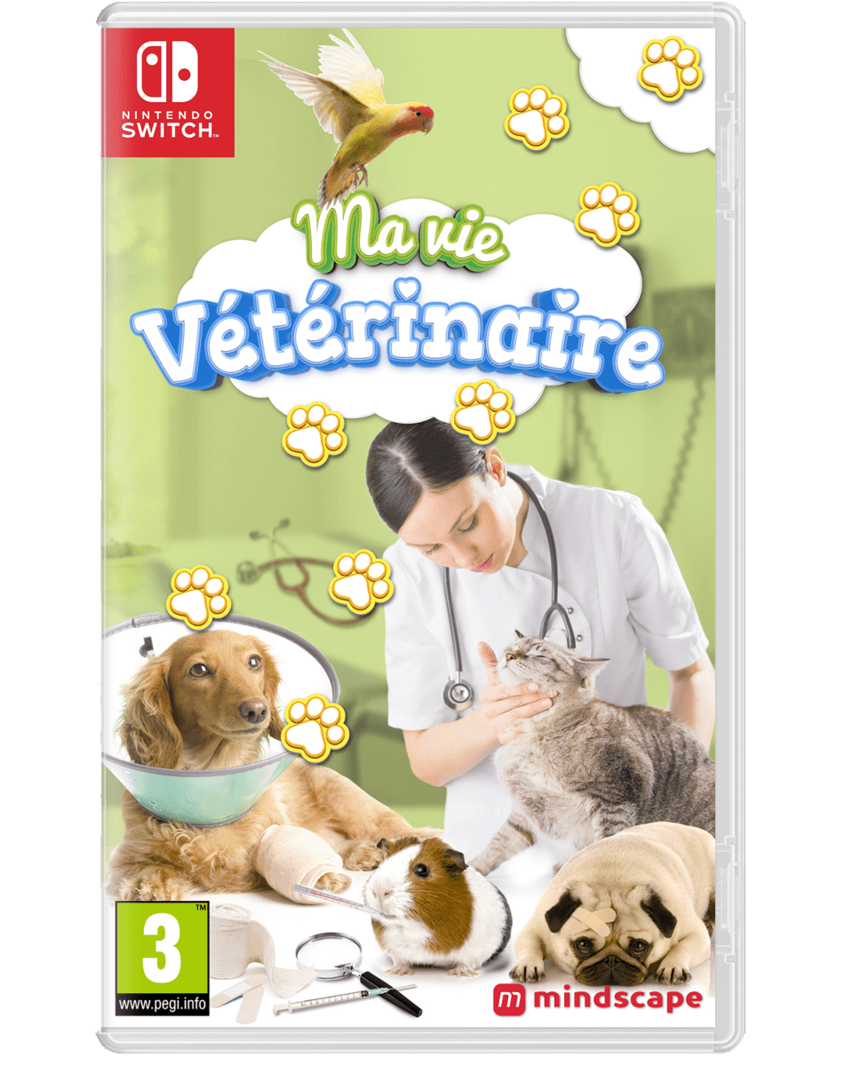 Ma Vie Vétérinaire Nintendo SWITCH - Jeux Vidéo Physique - MINDSCAPE - Shop Just for Games