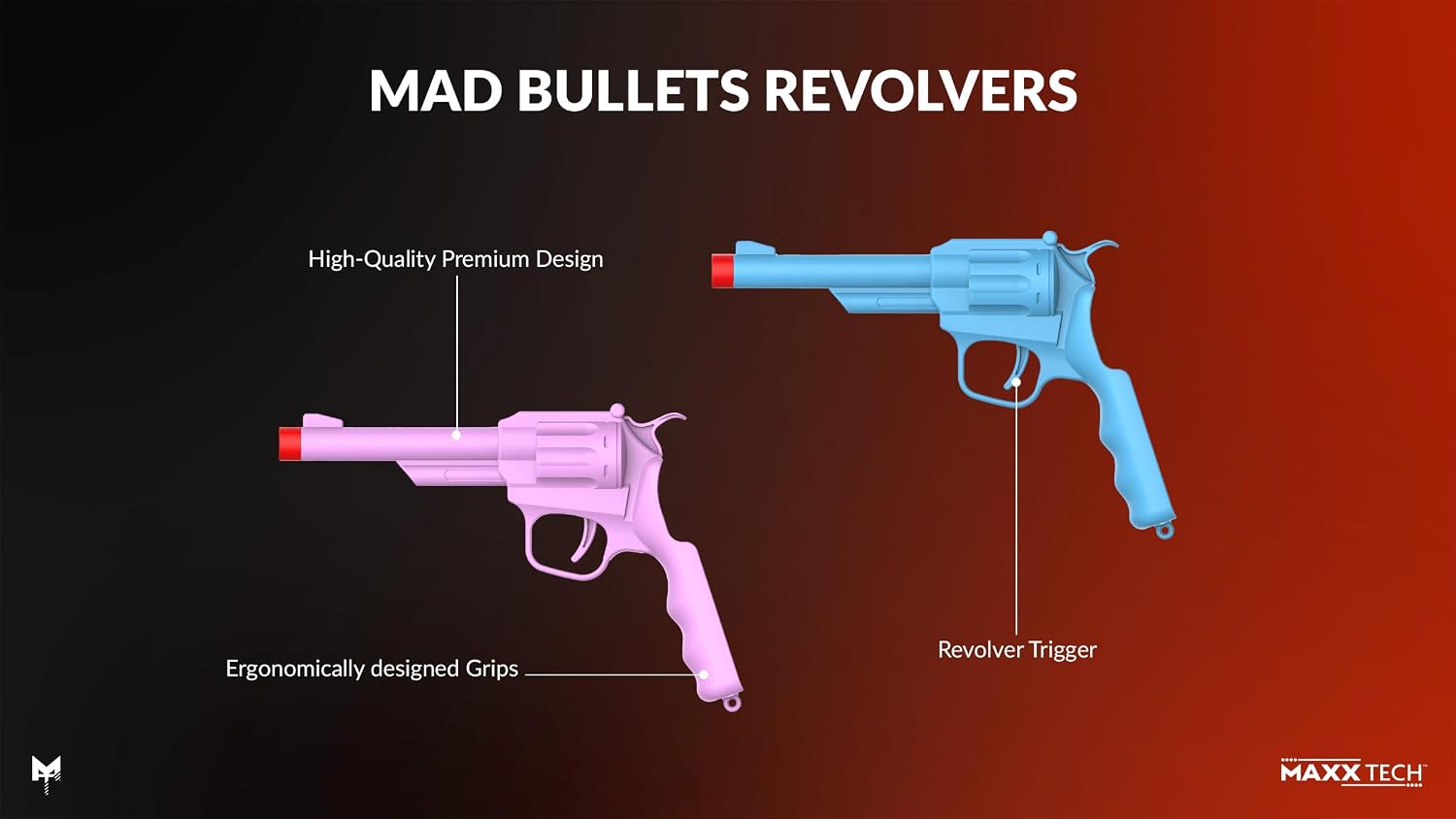 Mad Bullets Kit Nintendo Switch 1 & 2 - Jeux Vidéo Physique - MAXX TECH - Shop Just for Games