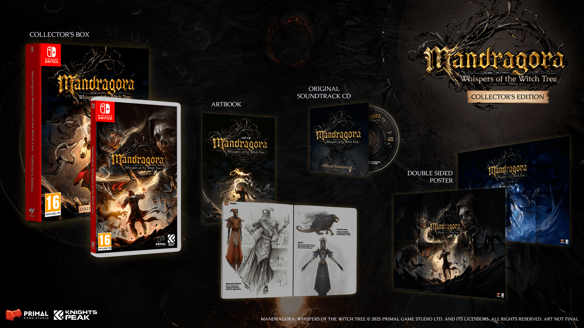 Mandragora Whispers of the Witch Tree Collector's Edition Nintendo Switch - Jeux Vidéo Physique - UIE - Shop Just for Games
