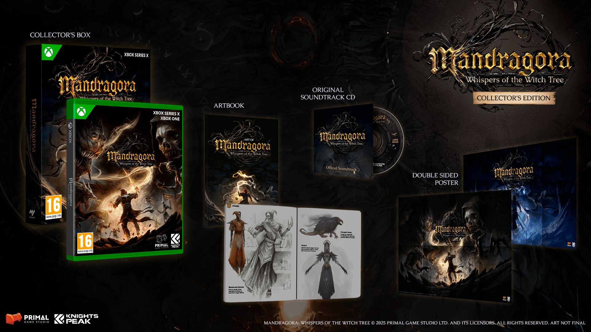 Mandragora Whispers of the Witch Tree Collector's Edition Xbox Series X / Xbox One - Jeux Vidéo Physique - UIE - Shop Just for Games
