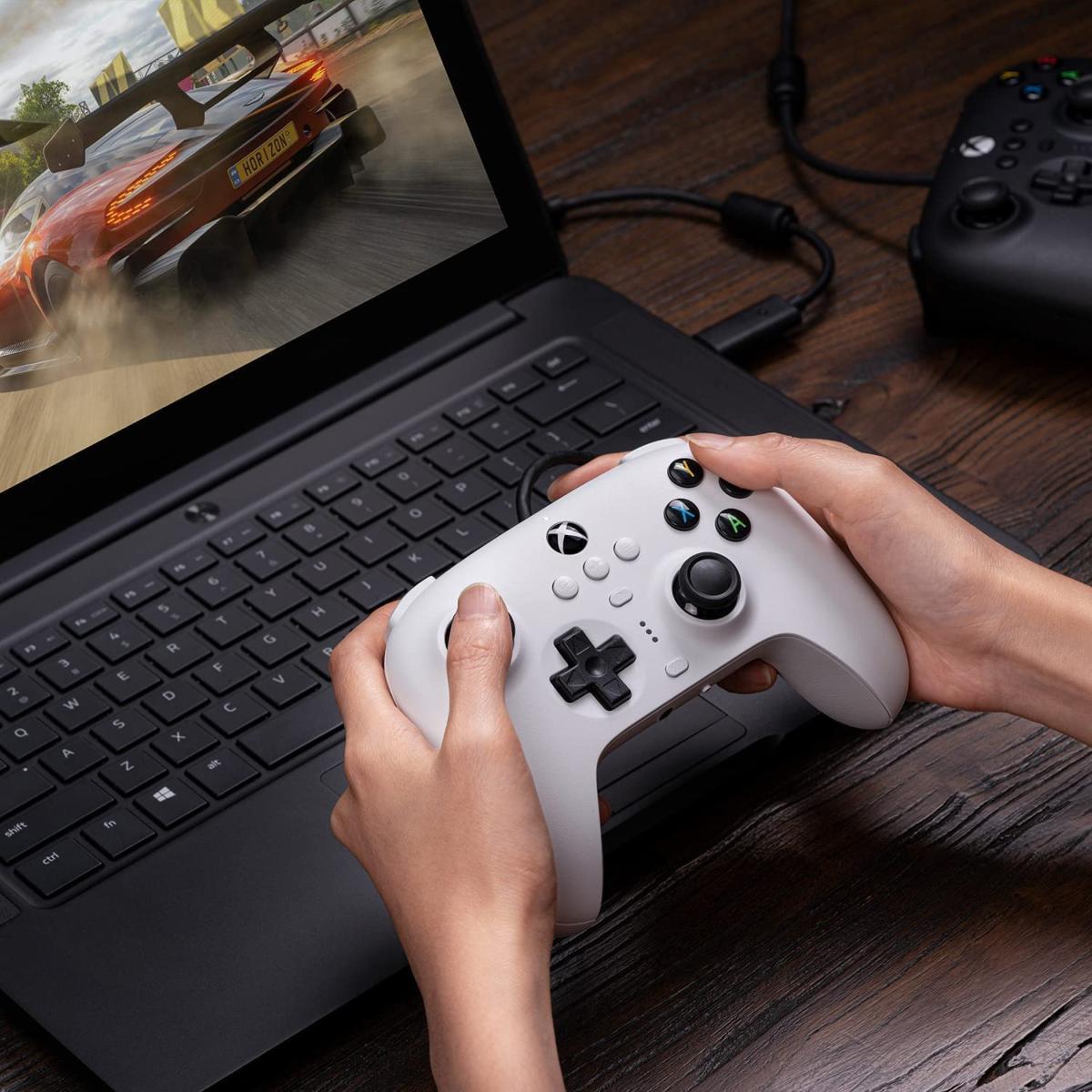 Manette 8bitdo Ultimate Wired pour Xbox et PC - Blanc - Manettes - 8Bitdo - Shop Just for Games