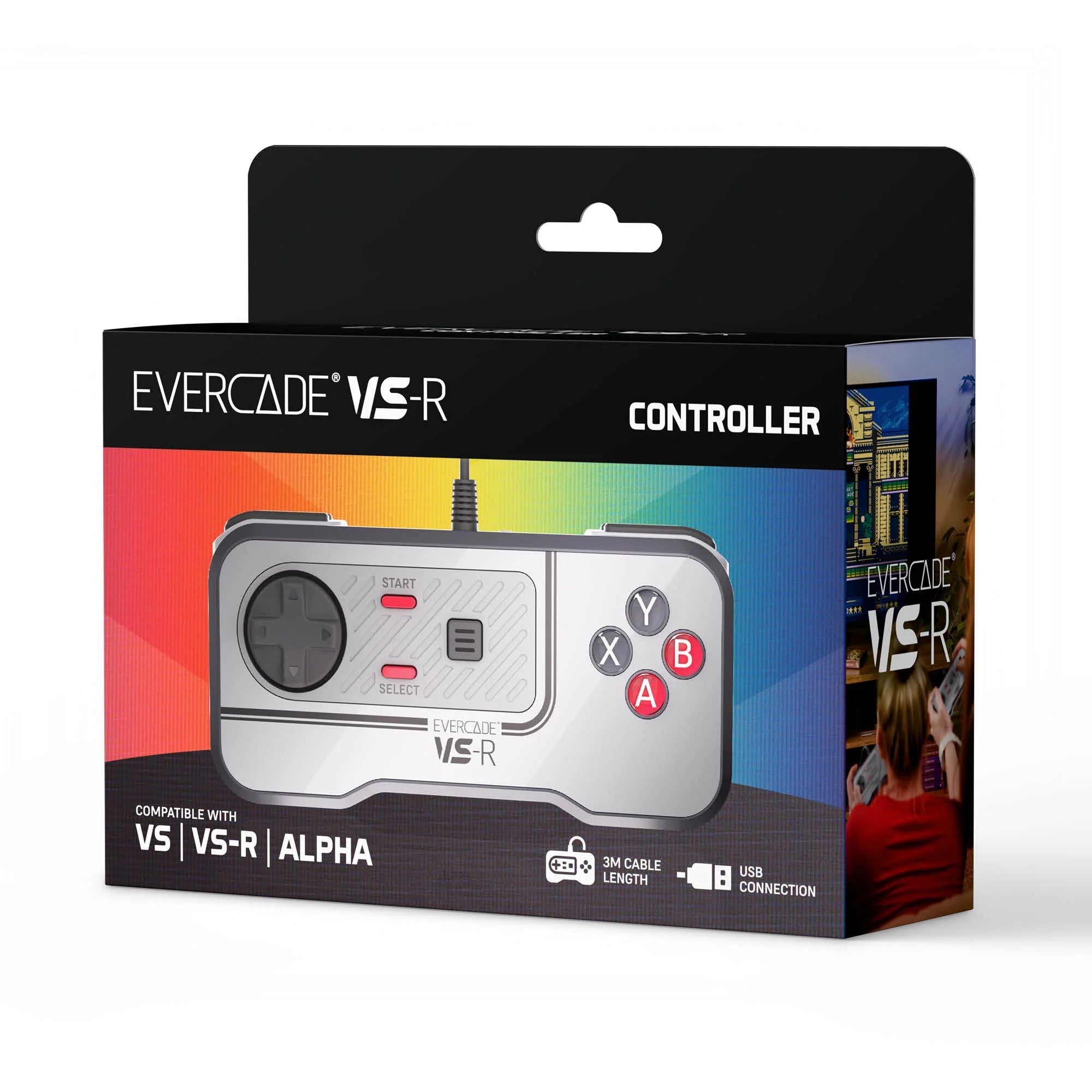 Manette Classic Retro pour Console Evercade VS - R - Manettes - Evercade - Shop Just for Games