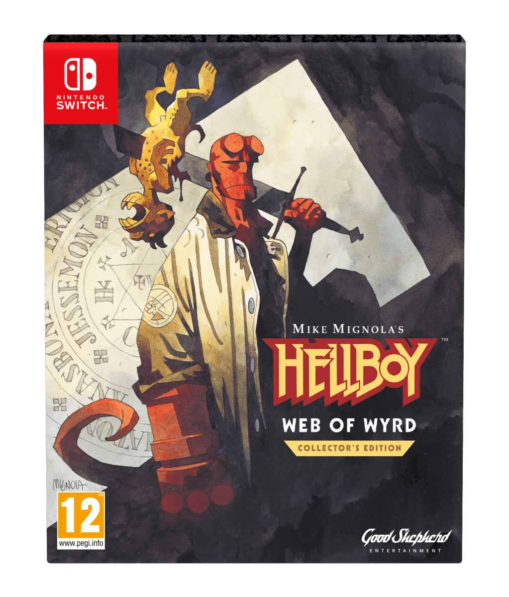 Mike Mignola's Hellboy Web of Wyrd Collector's Edition Nintendo SWITCH - Jeux Vidéo Physique - GOOD SHEPHERD - Shop Just for Games