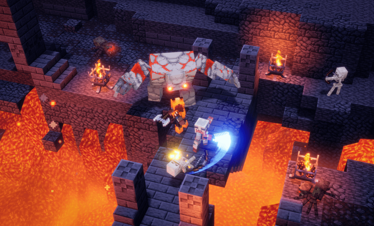 Minecraft Dungeon Ultimate Edition PS4 - Jeux Vidéo Physique - Mojang Studios - Shop Just for Games