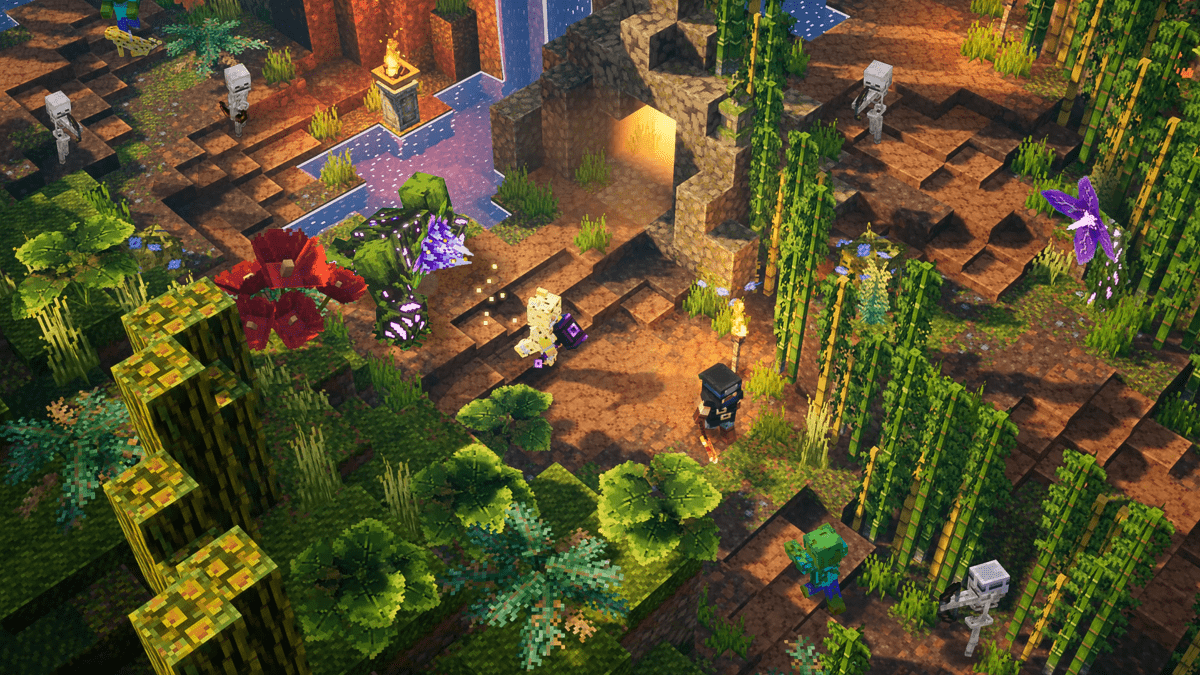Minecraft Dungeon Ultimate Edition PS4 - Jeux Vidéo Physique - Mojang Studios - Shop Just for Games