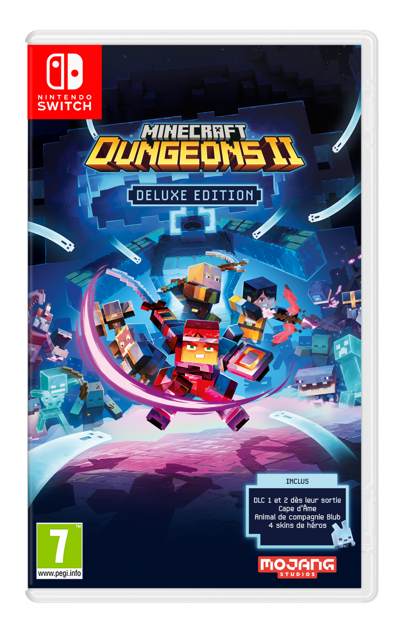 Minecraft Dungeons 2 Deluxe Edition Nintendo Switch - Jeux Vidéo Physique - UIE - Shop Just for Games
