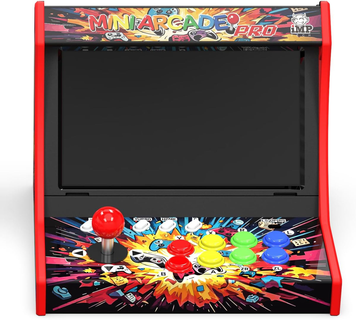Mini Arcade Pro iMP Tech - Mini Borne Retro pour Nintendo Switch, OLED et Switch 2 - Borne arcade - IMP Gaming - Shop Just for Games