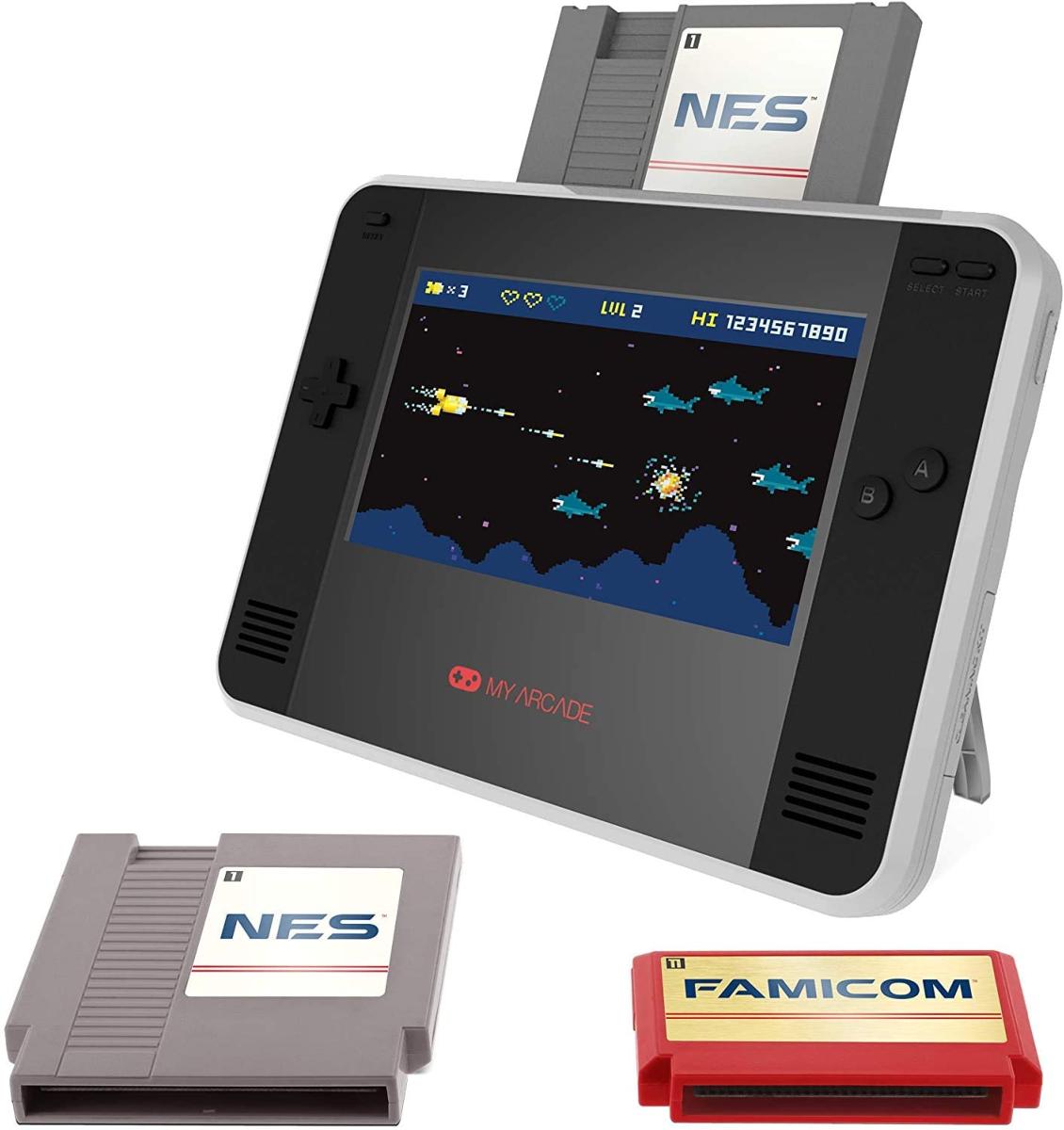 My arcade - Console gaming Retro Champ - Nintendo NES/Famicom Games - Console portable - My Arcade - Shop Just for Games