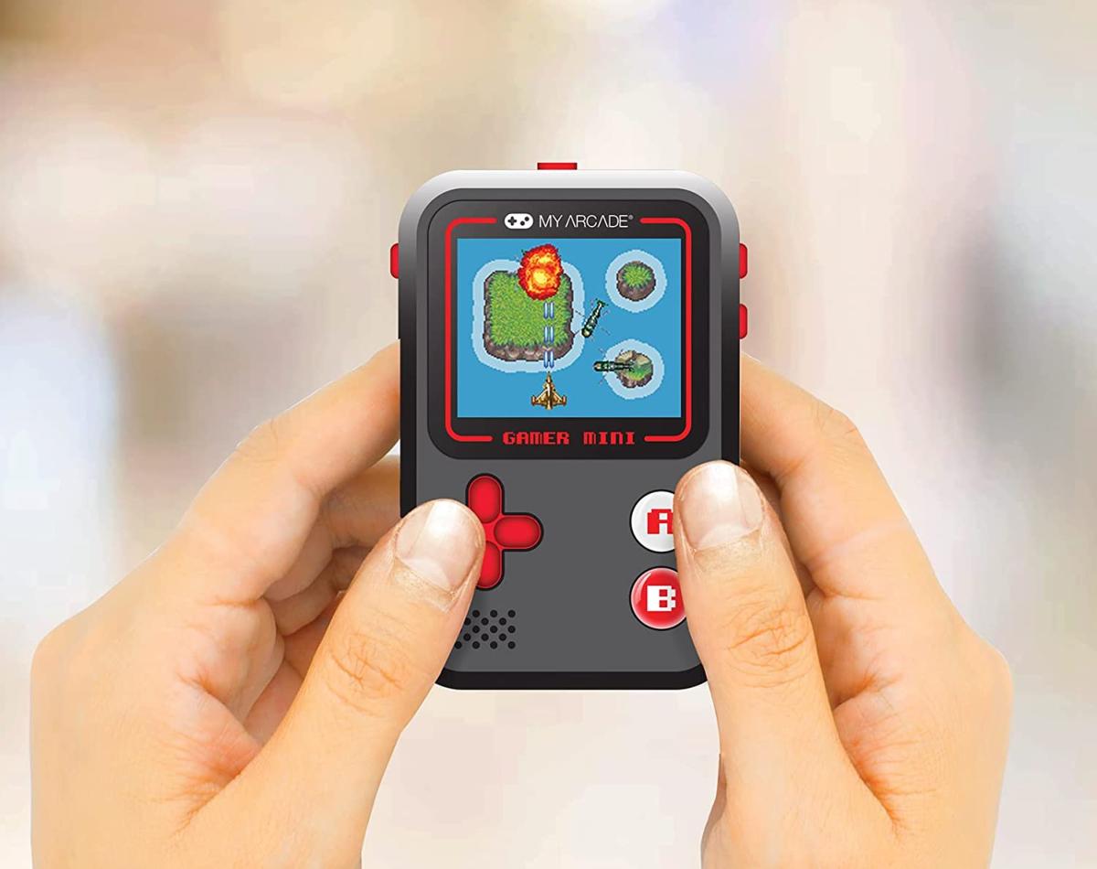 My Arcade - Gamer mini classique console de poche - Rouge/noir - Console portable - My Arcade - Shop Just for Games