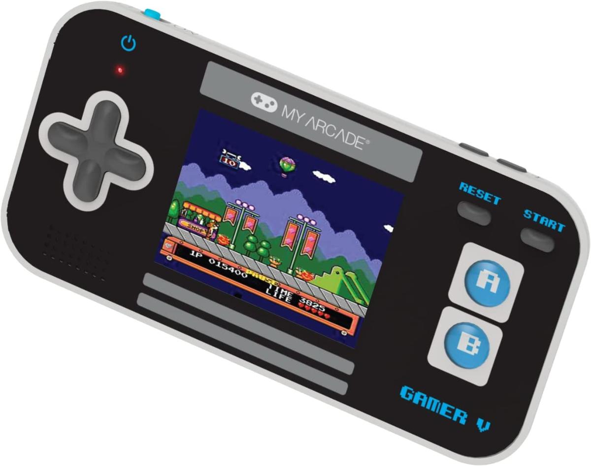 My arcade - Gamer V classique console portable gaming - Bleu/gris/noir - Console portable - My Arcade - Shop Just for Games