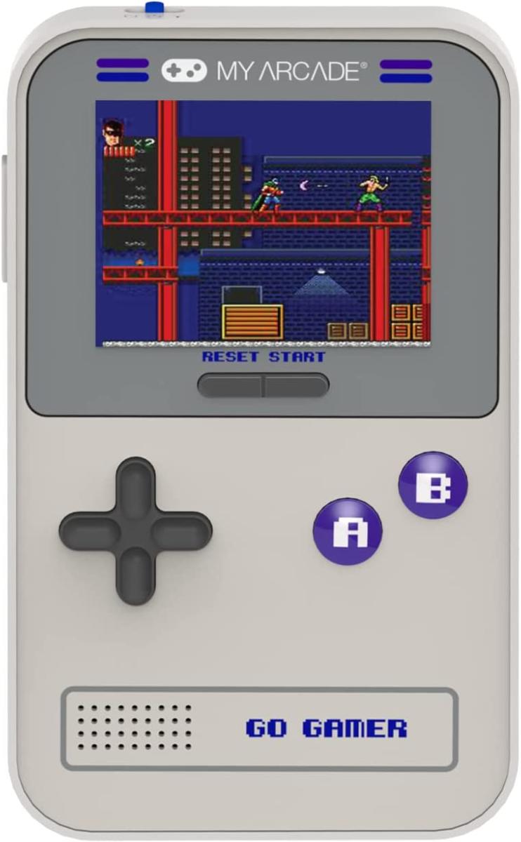 My arcade - GO Gamer console portable - Violet/Gris - Console portable - My Arcade - Shop Just for Games