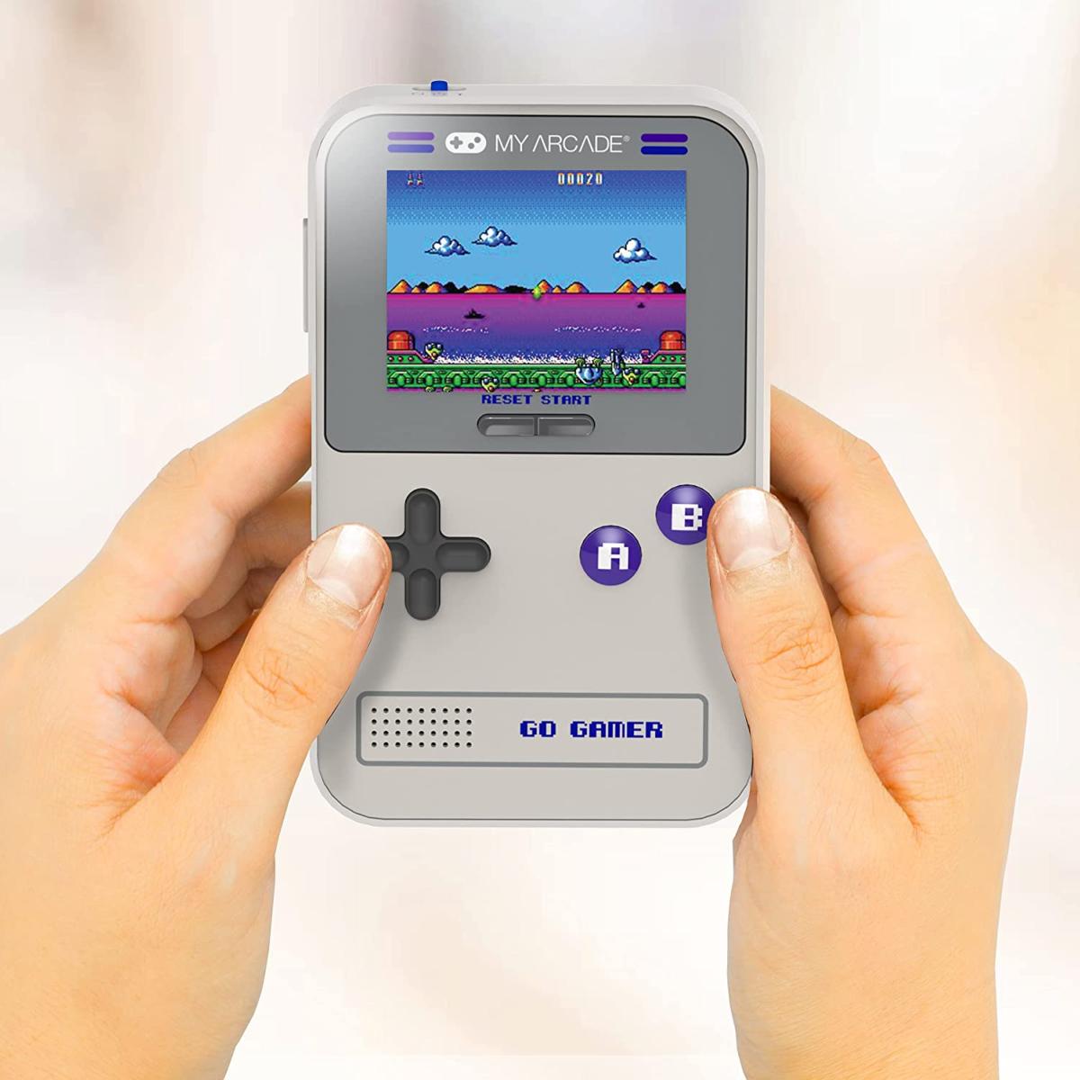 My arcade - GO Gamer console portable - Violet/Gris - Console portable - My Arcade - Shop Just for Games