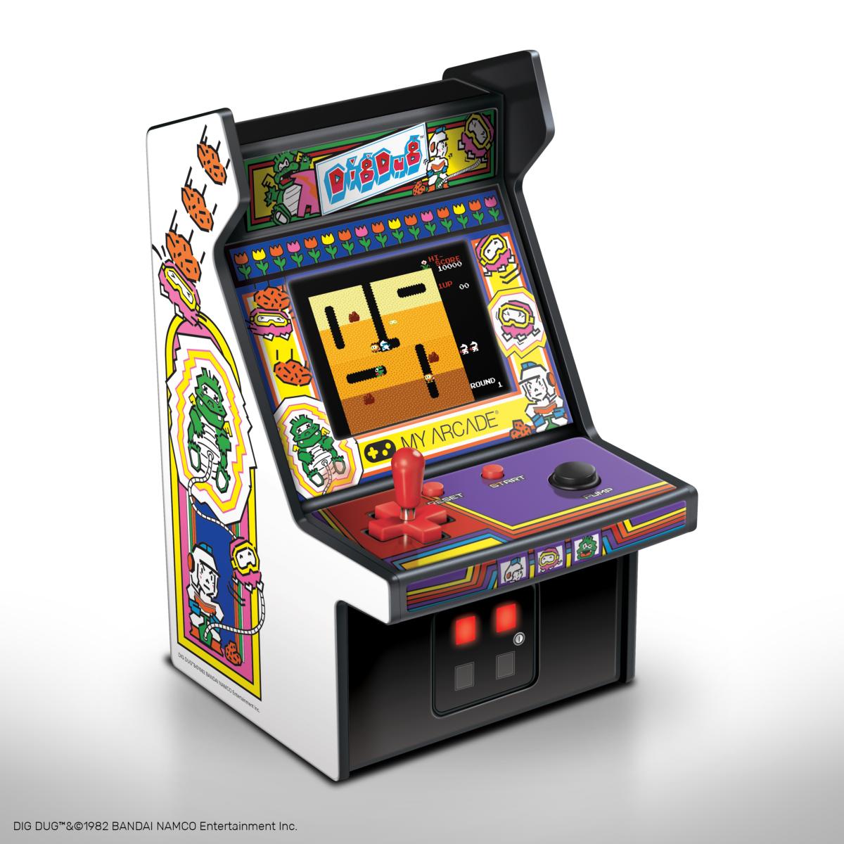 My Arcade - Micro Player Dig Dug - Console portable - My Arcade - Shop Just for Games