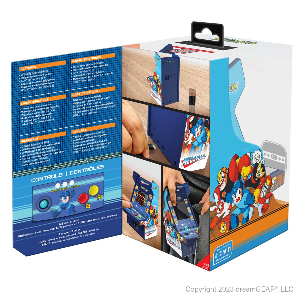 My Arcade - Micro Player PRO Megaman - Console portable - My Arcade - Shop Just for Games