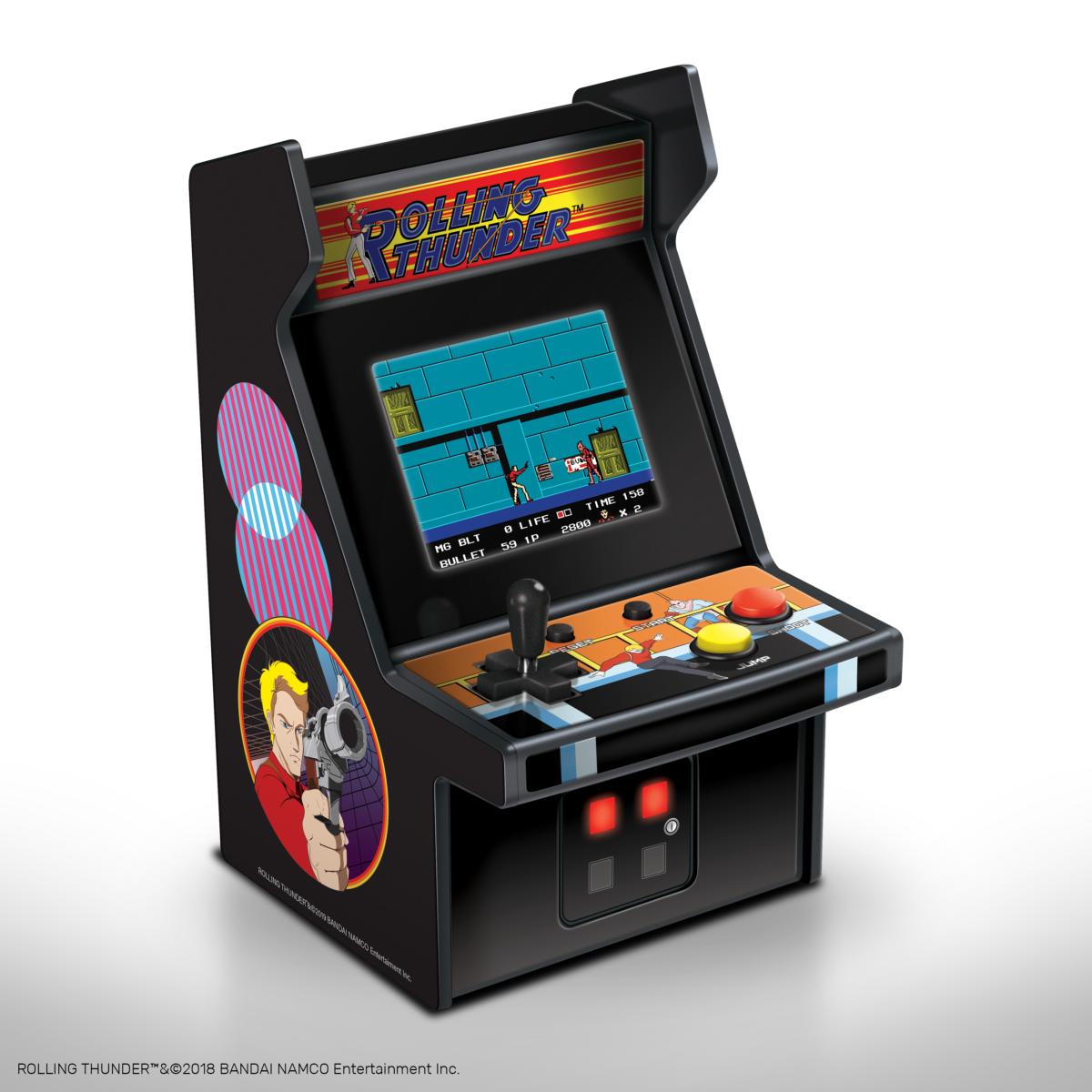 My Arcade - Micro Player Rolling Thunder - Console portable - My Arcade - Shop Just for Games