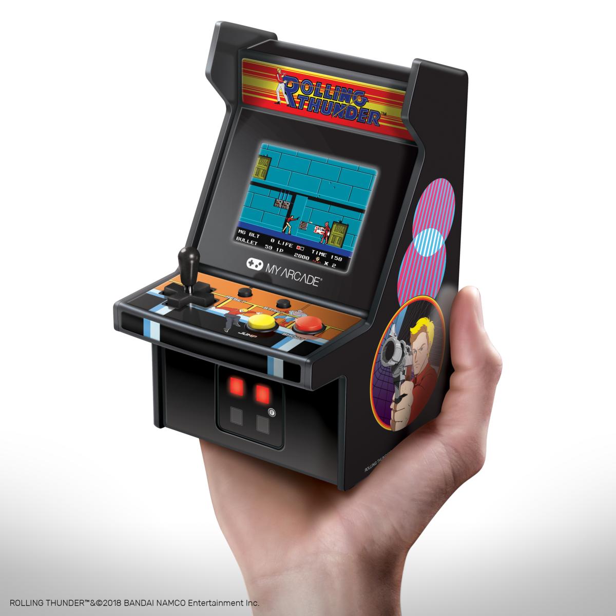 My Arcade - Micro Player Rolling Thunder - Console portable - My Arcade - Shop Just for Games
