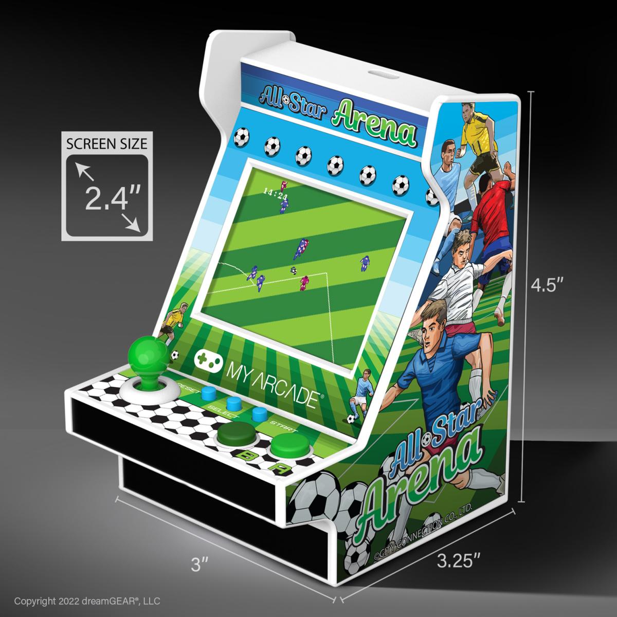 My Arcade - Nano Player All - Star Arena (207 Games in 1) - Console portable - My Arcade - Shop Just for Games