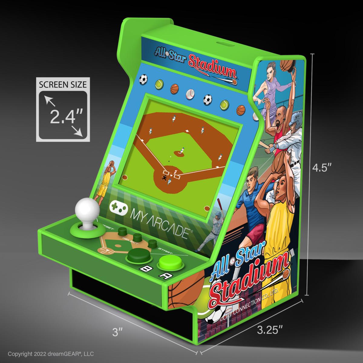 My Arcade - Nano Player All - Star Stadium (207 Games in 1) - Console portable - My Arcade - Shop Just for Games