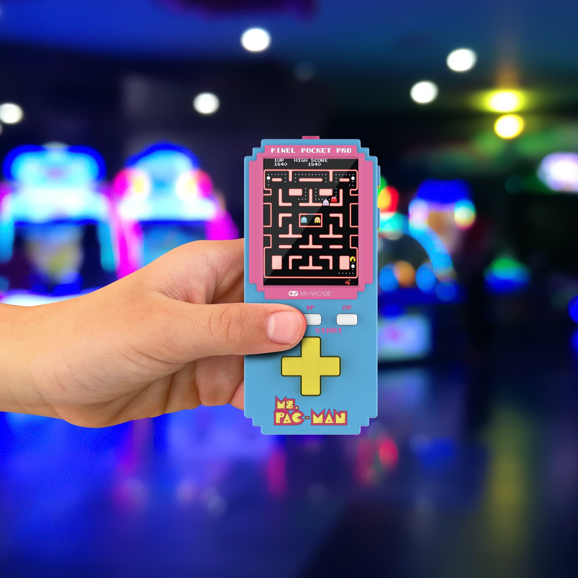 My Arcade Pixel Pocket Pro Ms.Pac - Man - Console portable - My Arcade - Shop Just for Games