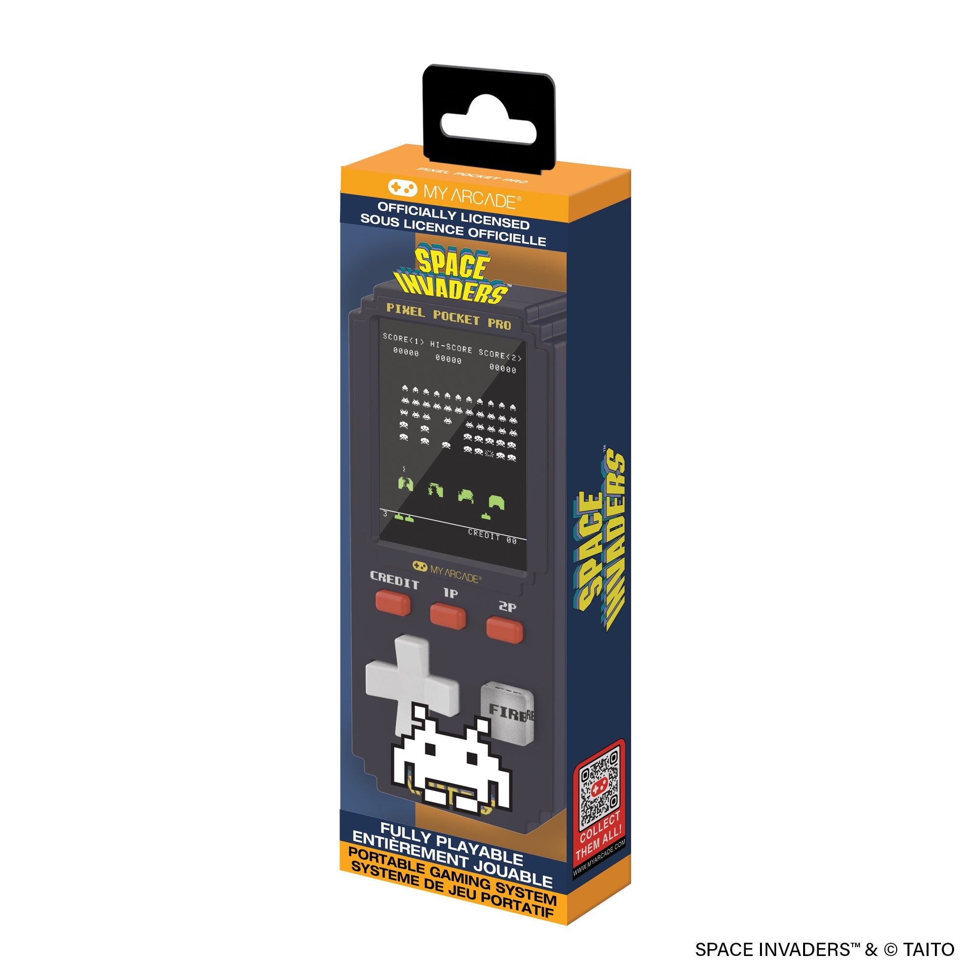 My Arcade Pixel Pocket Pro Space Invaders