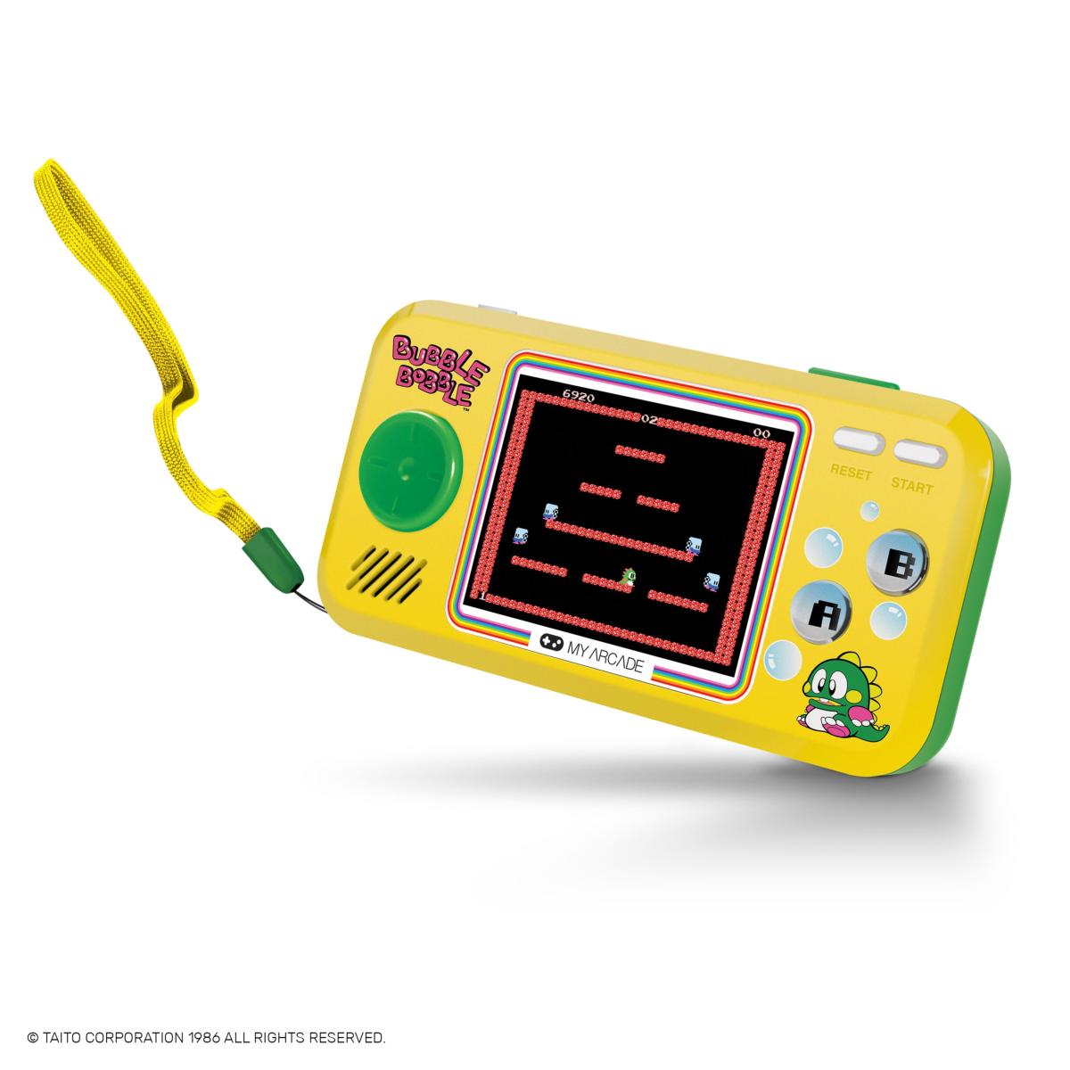 My Arcade - Pocket Player Bubble Bobble - Console de Jeu Portable - 3 Jeux en 1 - Console portable - My Arcade - Shop Just for Games