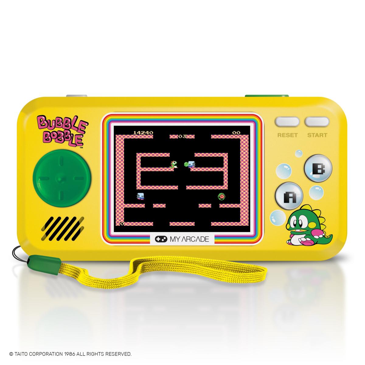 My Arcade - Pocket Player Bubble Bobble - Console de Jeu Portable - 3 Jeux en 1 - Console portable - My Arcade - Shop Just for Games