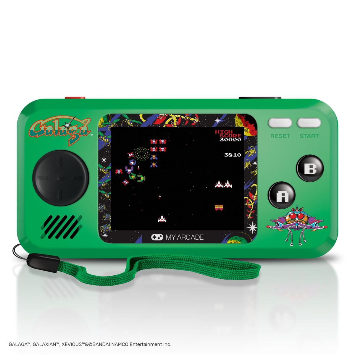 My arcade - Pocket Player Galaga - Portable Gaming - 3 Games in 1 - Console portable - My Arcade - Shop Just for Games