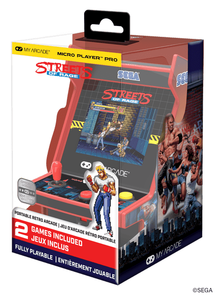 My Arcade - Streets Of Rage Micro Player Pro Portable Retro Arcade