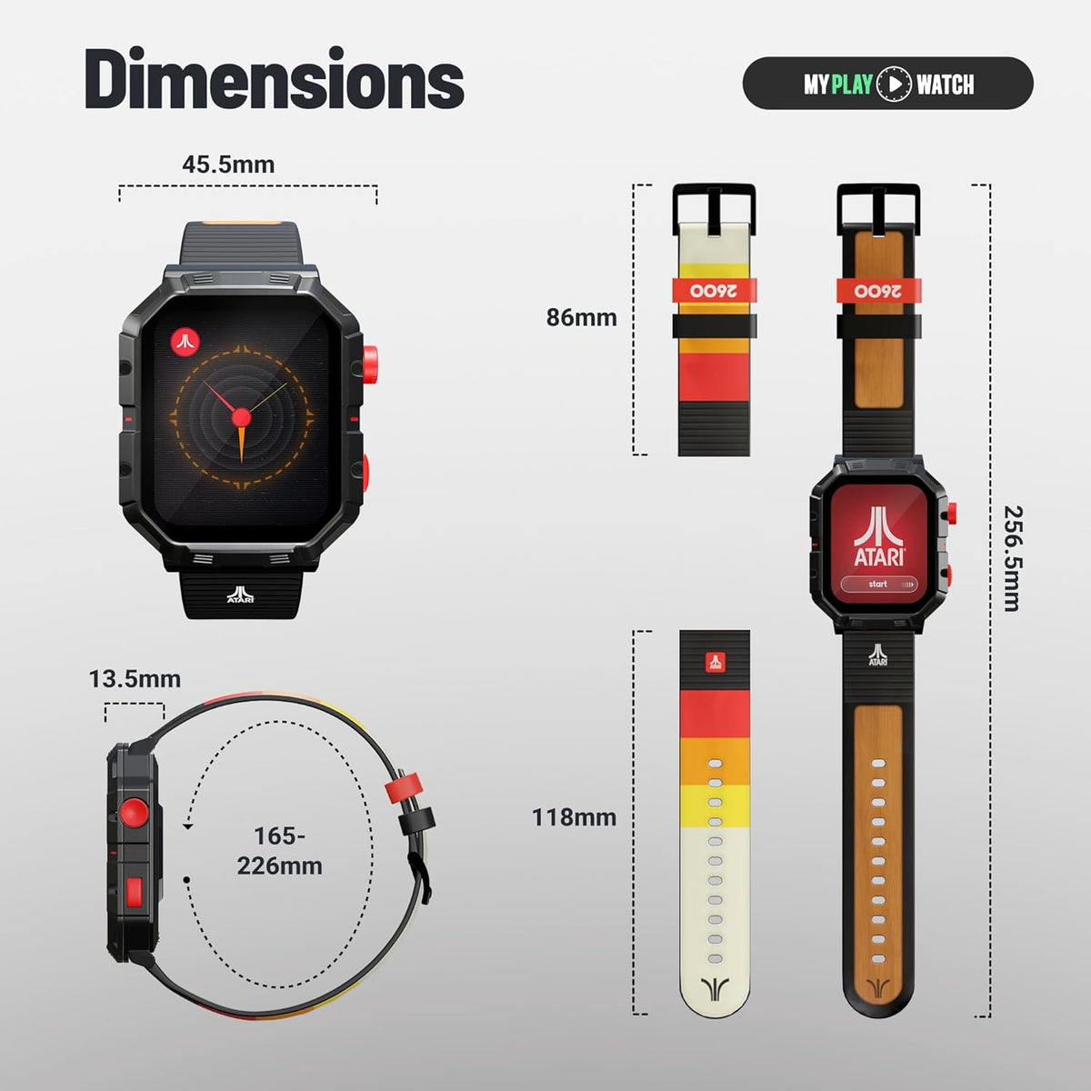 My Play Watch - Atari 2600 - Accessoires - MY PLAY WATCH - Shop Just for Games
