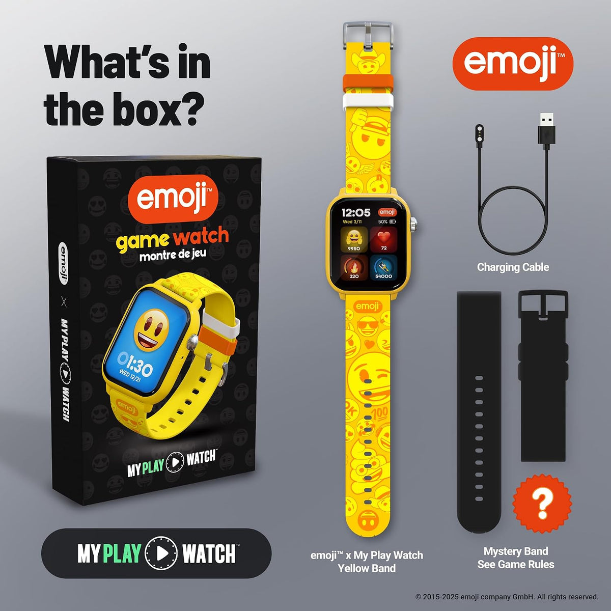 My Play Watch - Emoji - Accessoires - MY PLAY WATCH - Shop Just for Games