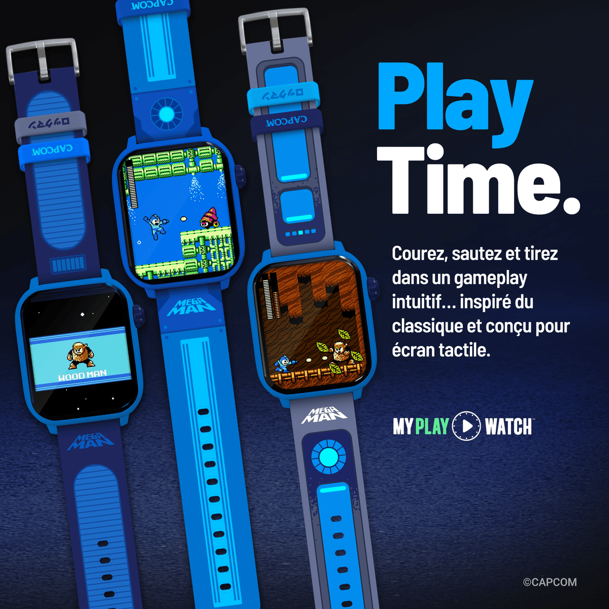 My Play Watch - Mega Man - Accessoires - MY PLAY WATCH - Shop Just for Games
