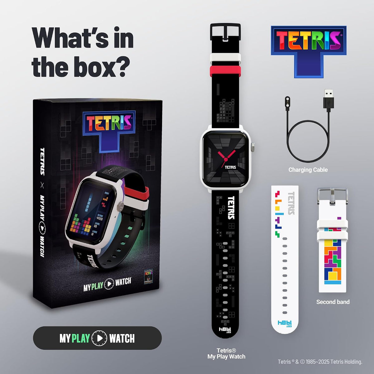 My Play Watch - Tetris - Accessoires - MY PLAY WATCH - Shop Just for Games