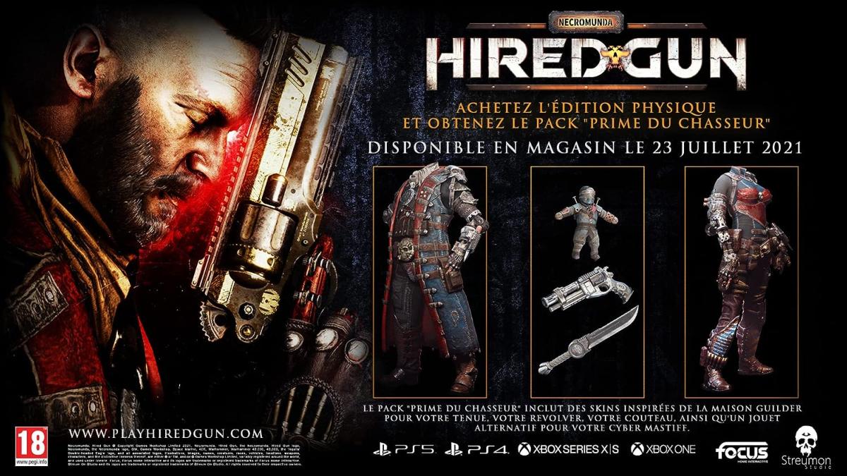 Necromunda Hired Gun PS4 - Jeux Vidéo Physique - Focus - Shop Just for Games
