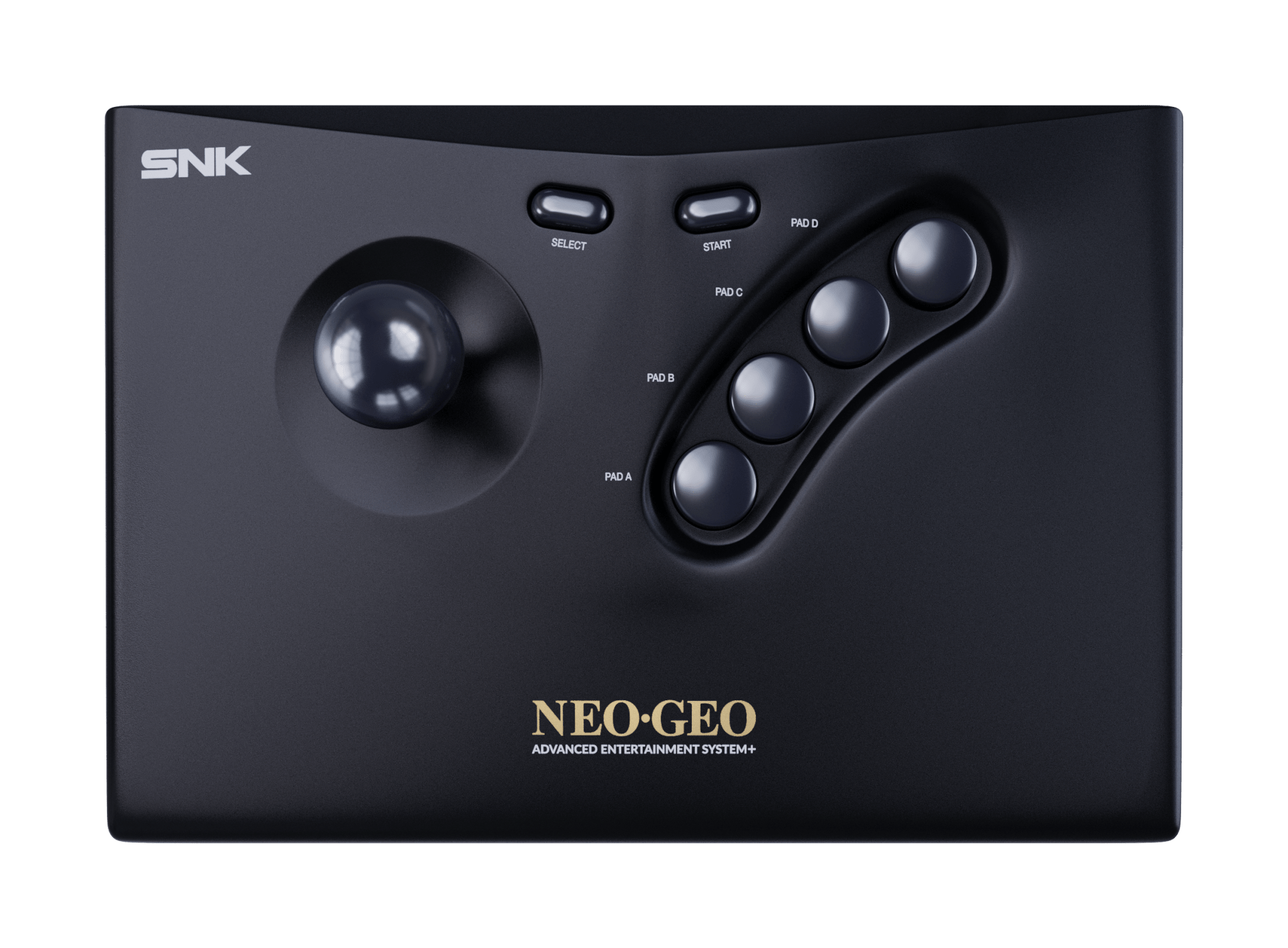NEO GEO AES+ Arcade Stick sans fil noir - Console portable - SNK - Shop Just for Games