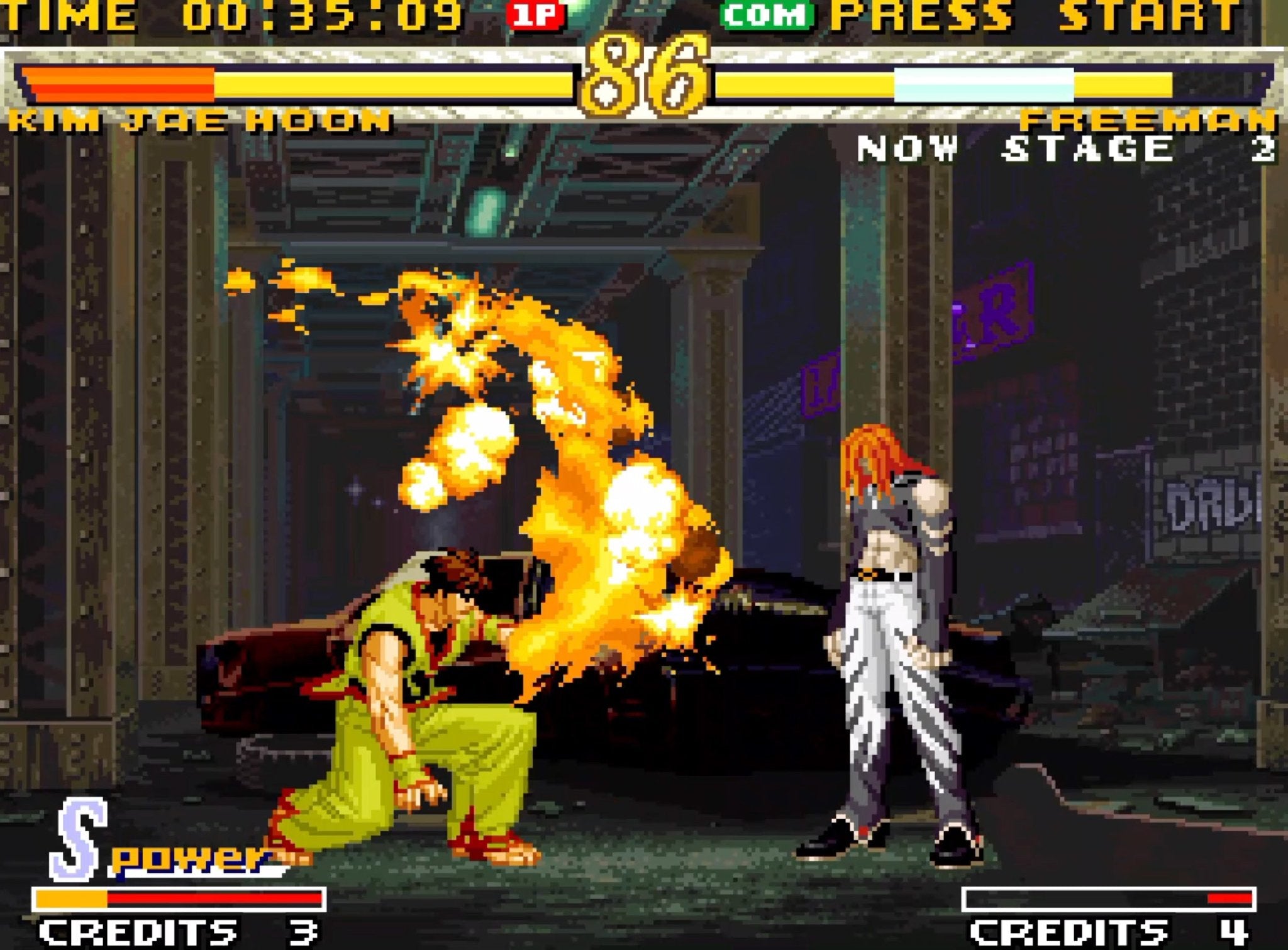 NEO GEO AES+ Cartouche de Jeu Garou Mark of the Wolves - Jeux Vidéo Cartouche - SNK - Shop Just for Games