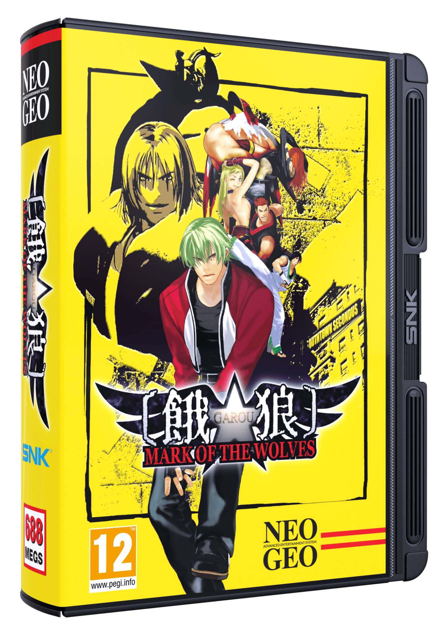 NEO GEO AES + Garou Mark of the Wolves Game Cartridge - Retro Gaming