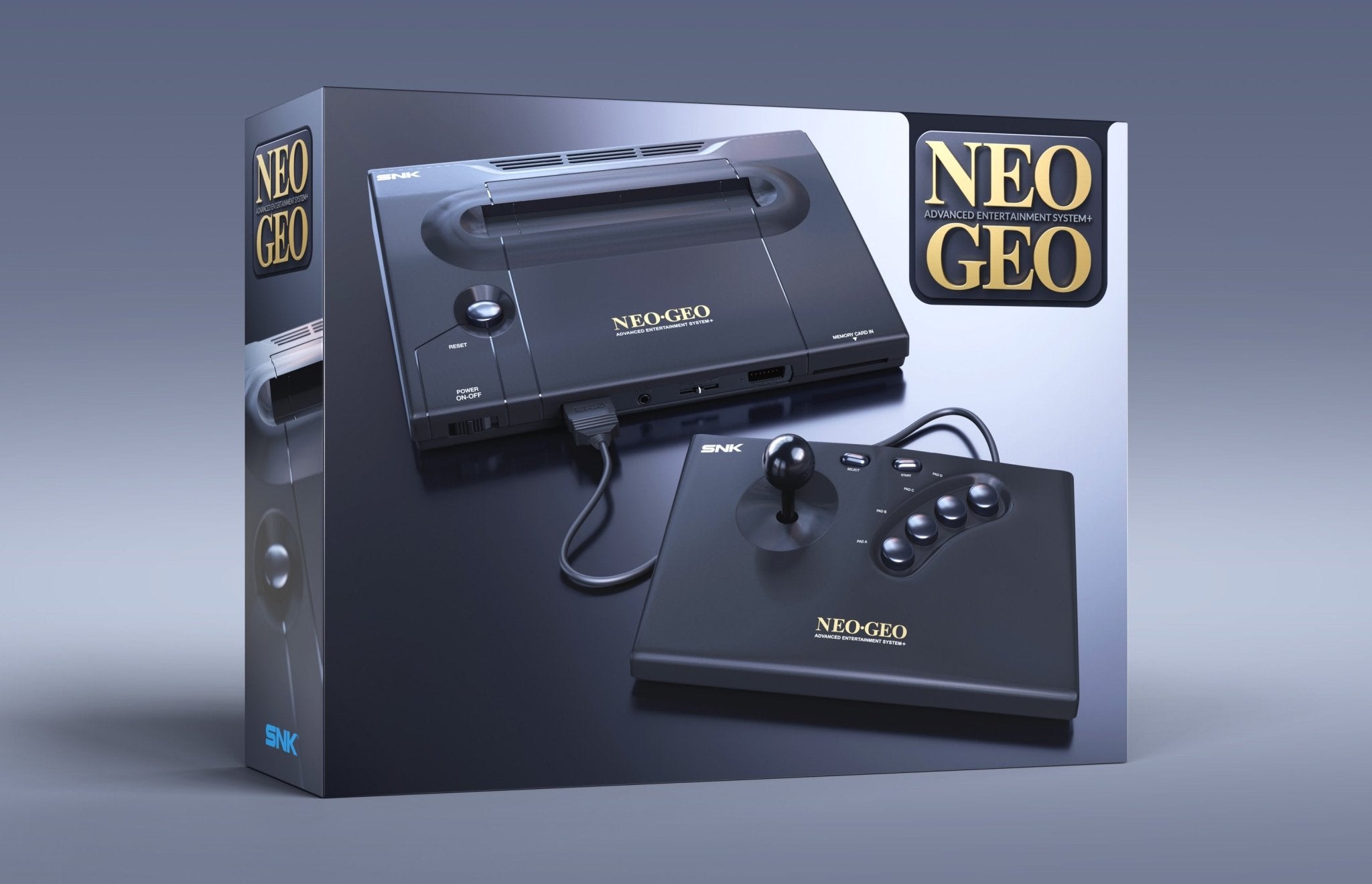 NEO GEO AES+ Pack Console + Stick noirs - Console portable - SNK - Shop Just for Games