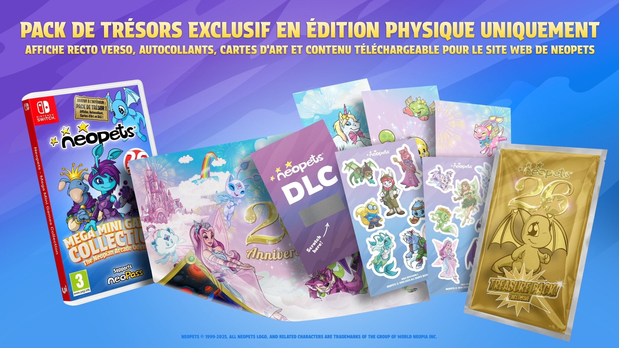 Neopets Mega Mini Games Collection Day 1 Edition Nintendo Switch - Jeux Vidéo Physique - UIE - Shop Just for Games