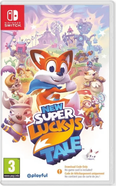 New Super Lucky's Tale SWITCH (Code de téléchargement) - Jeux Vidéo Code de Téléchargement - PQUBE - Shop Just for Games