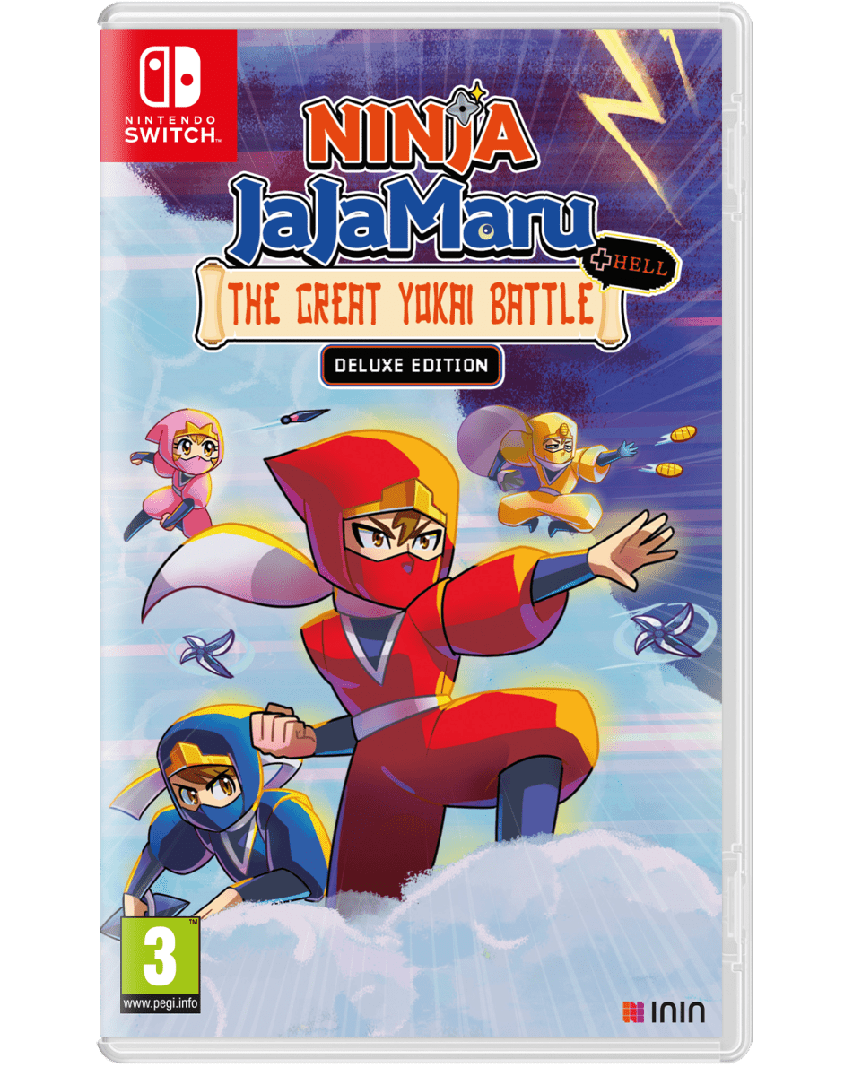 Ninja JaJaMaru The Great Yokai Battle + Hell Deluxe Edition Nintendo SWITCH - Jeux Vidéo Physique - ININ - Shop Just for Games