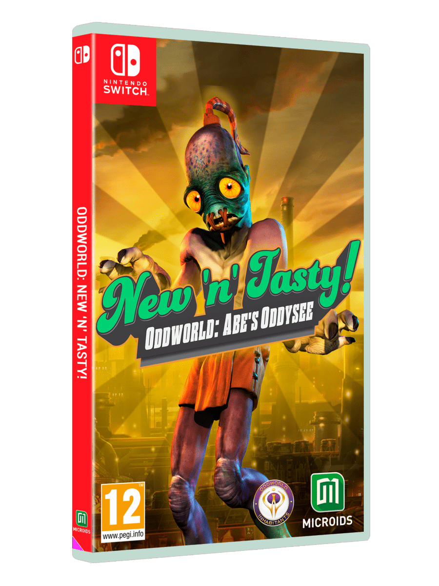 Oddworld New and Tasty Standard Switch - Jeux Vidéo Physique - MICROIDS - Shop Just for Games