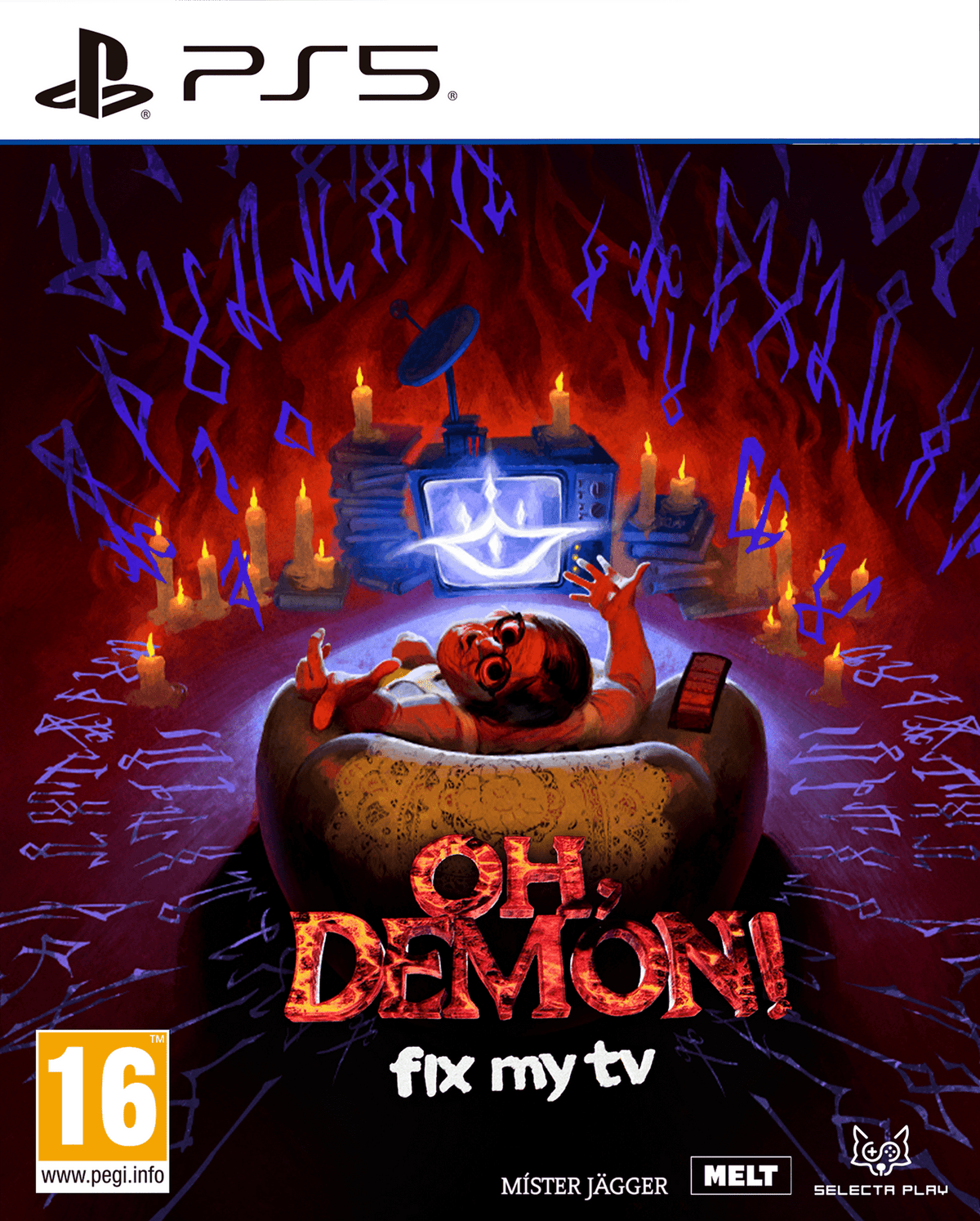 Oh' Demon! Fix My TV PS5 - Jeux Vidéo Physique - SELECTA PLAY - Shop Just for Games