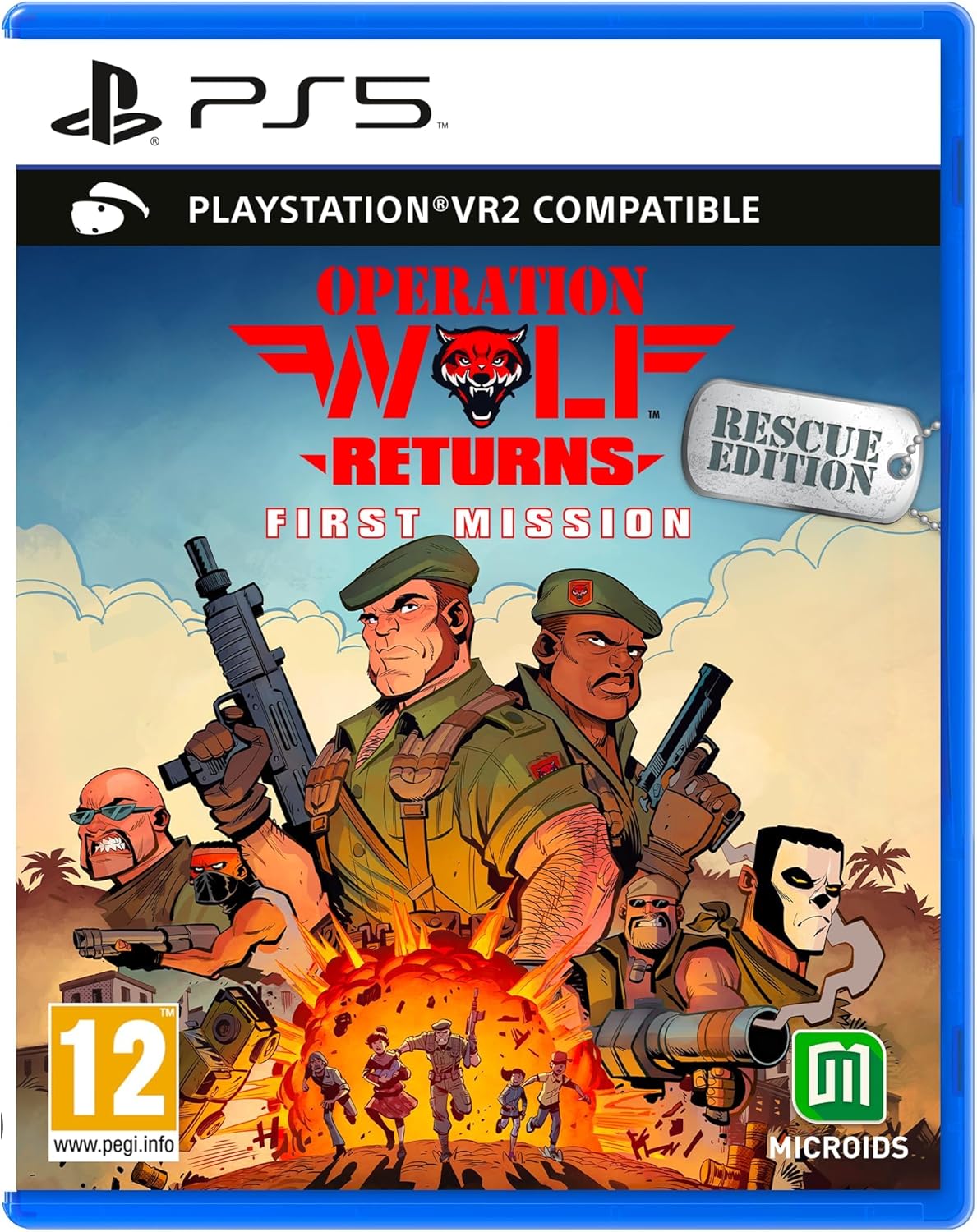 Operation Wolf Returns: First Mission PS5 - Jeux Vidéo Physique - MICROIDS - Shop Just for Games