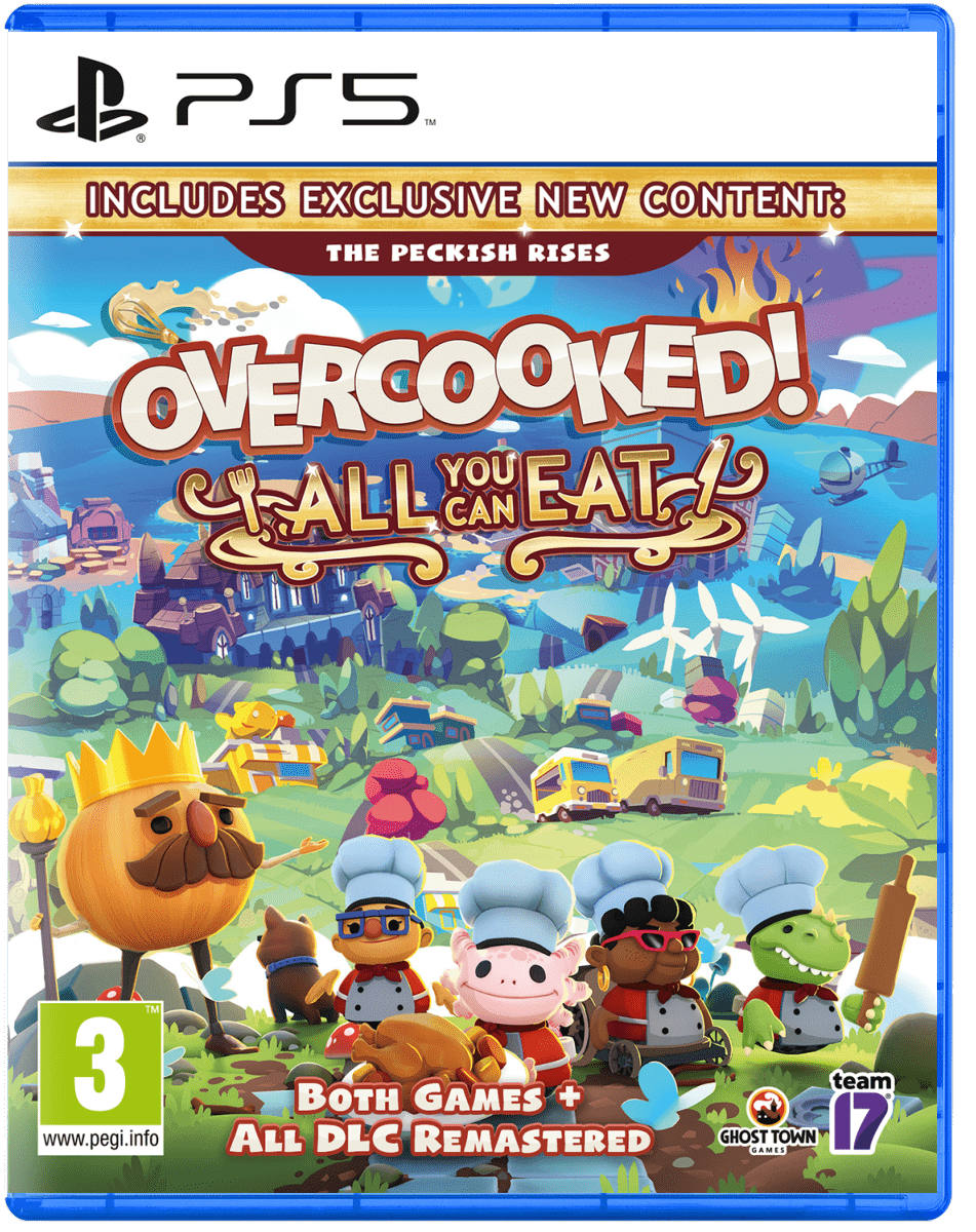 Overcooked All You can Eat PS5 - Jeux Vidéo Physique - Team 17 - Shop Just for Games