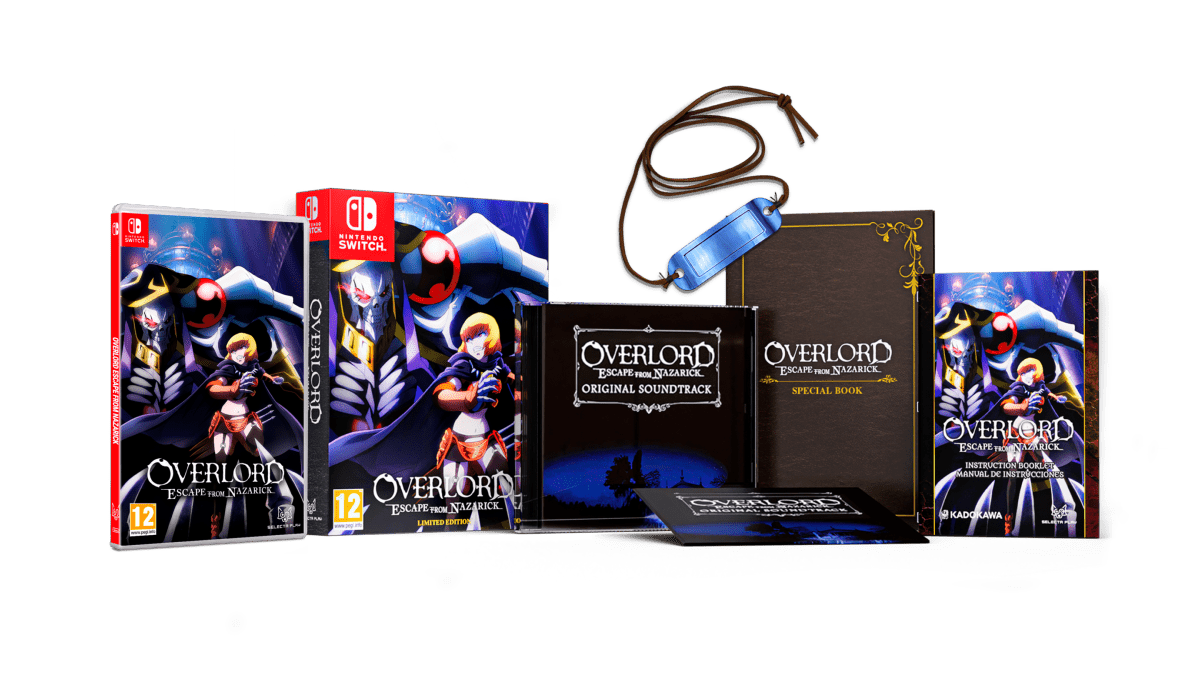 Overlord Escape from Nazarick Limited Edition Nintendo Switch Overlord Escape from Nazarick Limited Edition Nintendo Switch
