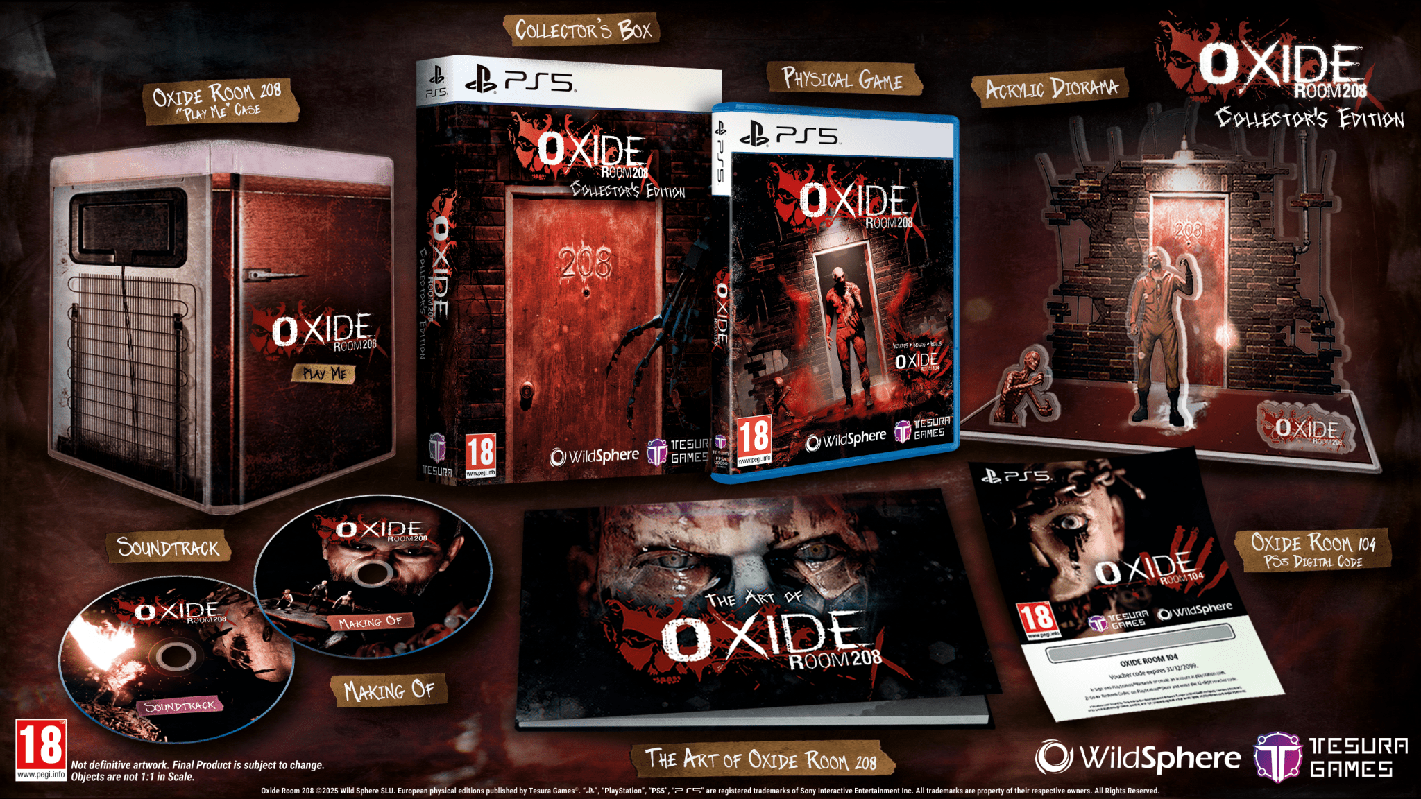 Oxide Room 208 Collector's Edition PS5 - Jeux Vidéo Physique - TESURA - Shop Just for Games