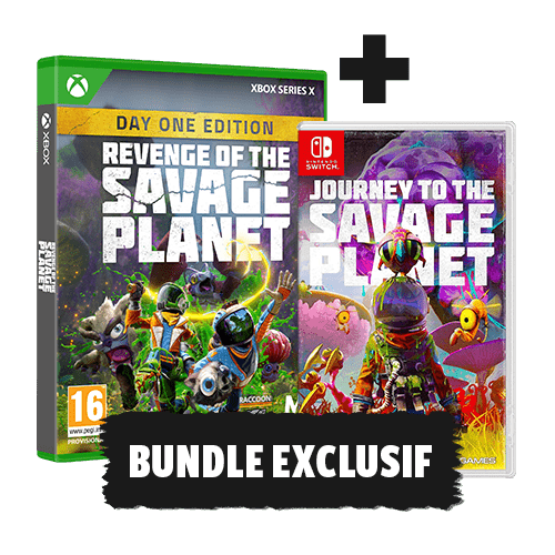 Pack Journey & Revenge of the Savage Planet (XSX/SWITCH) - Jeux Vidéo Physique - Maximum Entertainment - Shop Just for Games